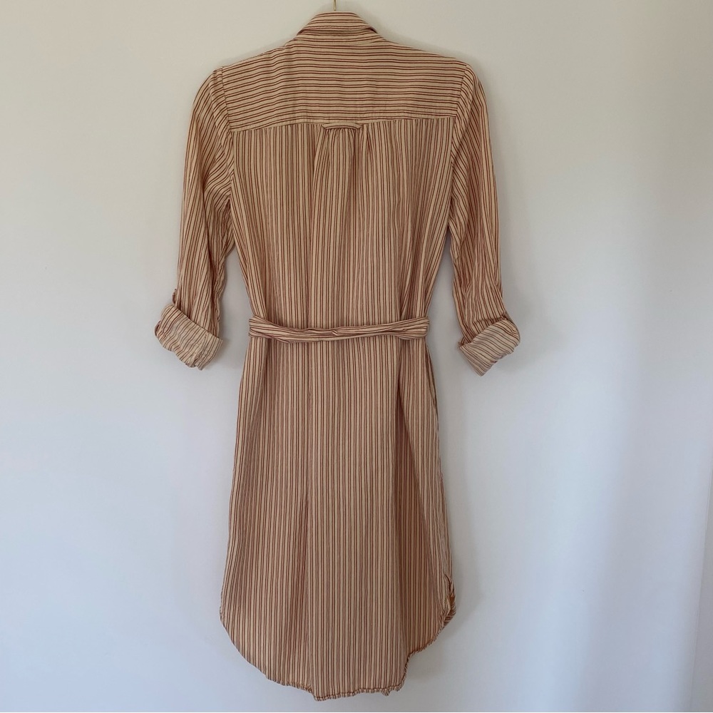 {Anthropologie} Striped Shirtdress - Picture 8 of 11
